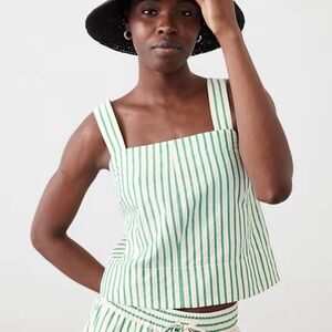 NWT Banana Republic Seersucker Tank